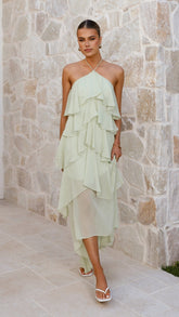 Soho Maxi Dress - Sage