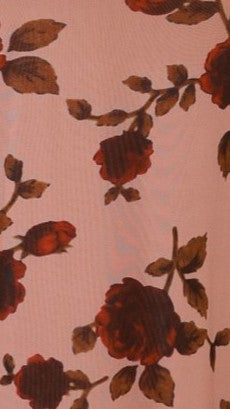 Kiara Maxi Dress - Pink Rose