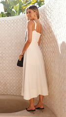 Adelina Maxi Dress - Oatmeal