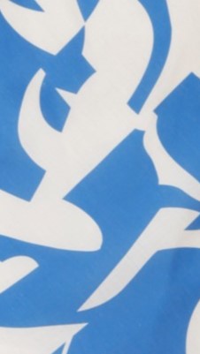 Delilah Mini Dress - Blue Print