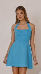 Madelyn Mini Dress - Blue